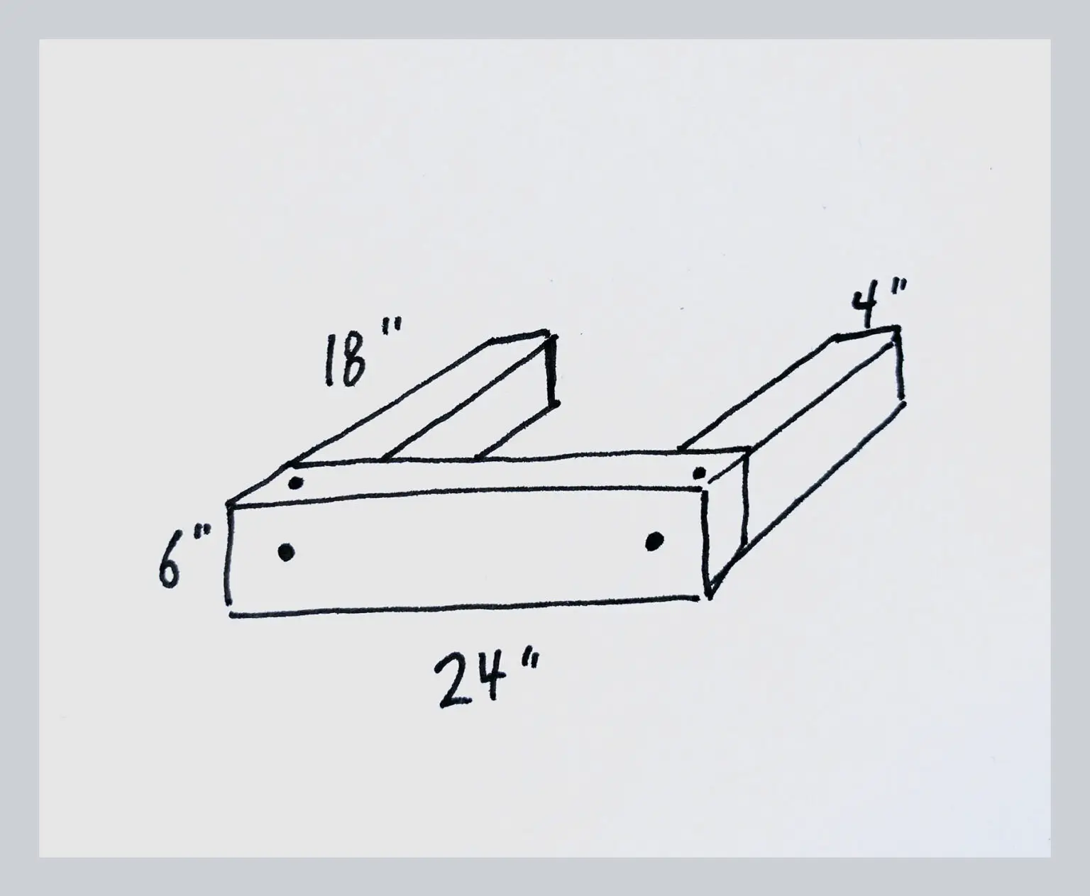 Backyard Stairs Diagram