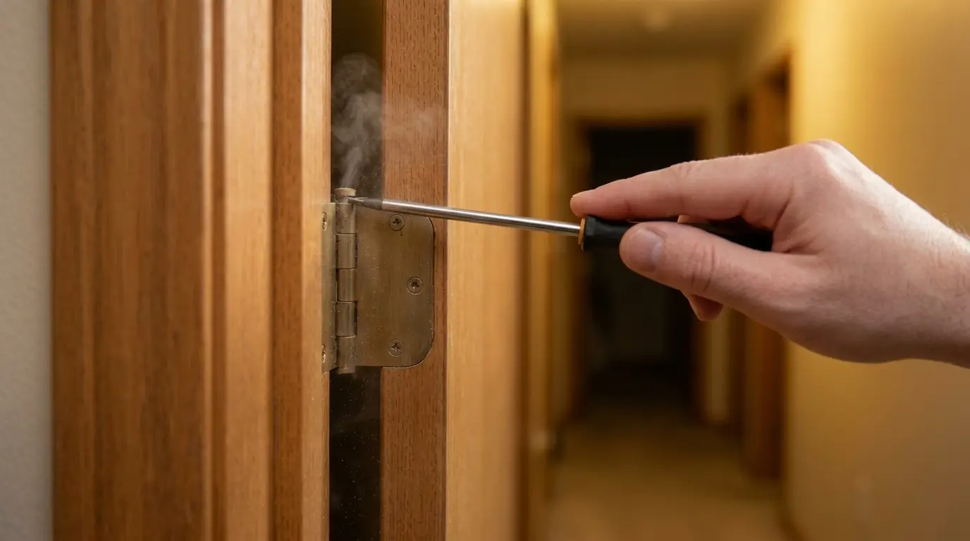 How to Fix a Squeaky Door