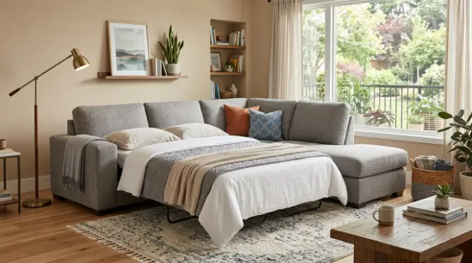 sectional sofa bed